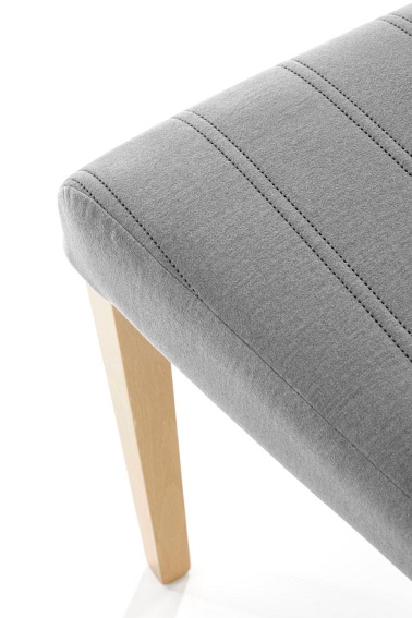 Krzesło DIEGO 3 Dąb Miodowy/Monolith 85