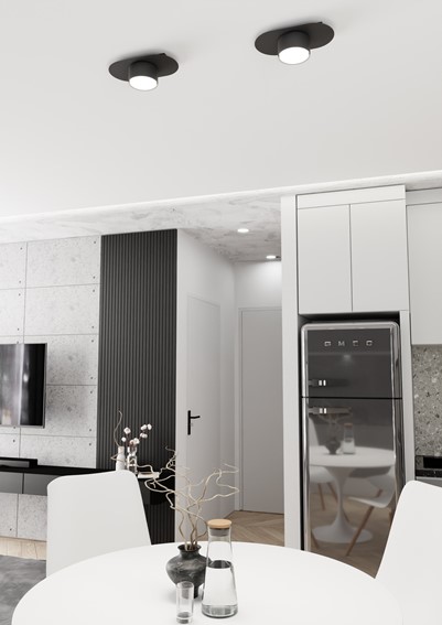 Lampa Sufitowa STILO 1 Czarny