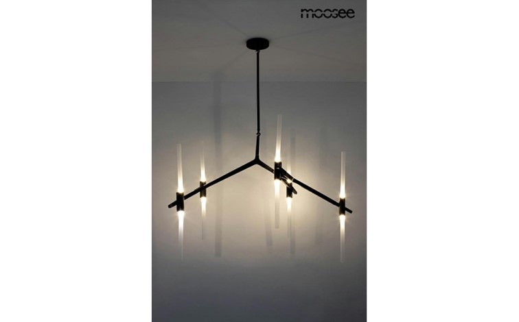 Lampa Wisząca CANDELABR 10 Czarny