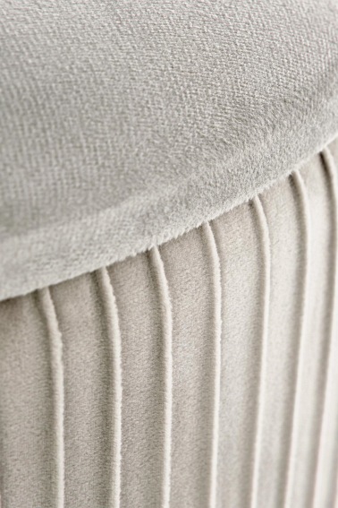 Pufa CRICKET Jasny Popiel