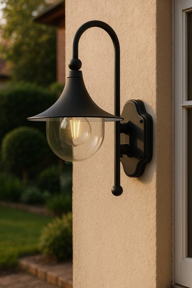 Kinkiet Zewnętrzny BOSTON K-8130 Czarny