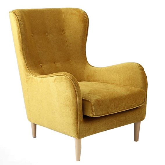 Fotel COZYBOY Ruchome Piaski/Naturalny