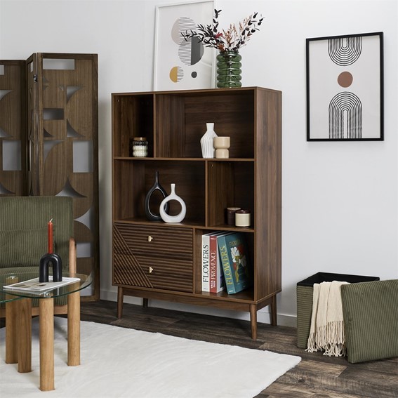 Regał TIFFANY Orzech