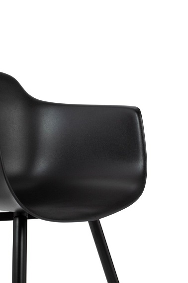 Krzesło Ecmo Arm 54x56x79 Czarny