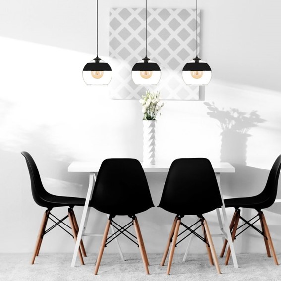 Lampa Wisząca SUNNIA 1S Czarny