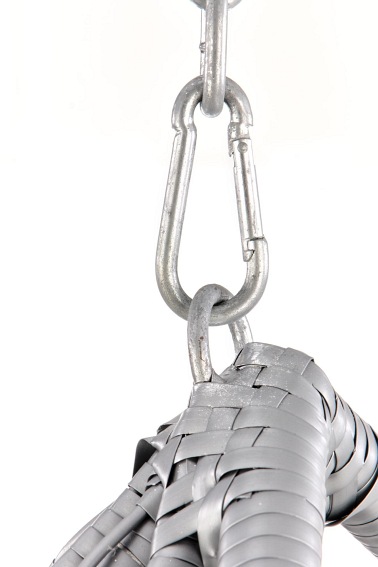 Fotel Ogrodowy EGGY Popielaty/Czarny