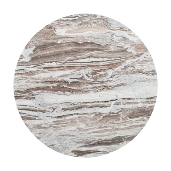 Stół Jadalniany OBEROY Fi130cm Brązowy