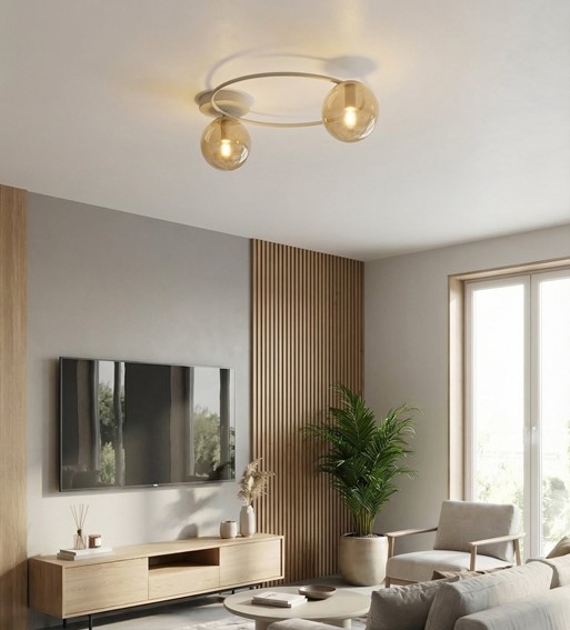 Lampa Sufitowa SOPRA 2 Beżowy