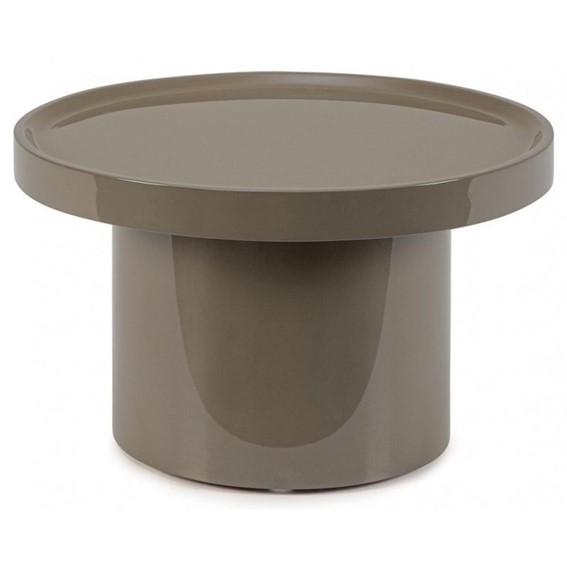 Stolik Kawowy OTILIA Fi50cm Brązowy