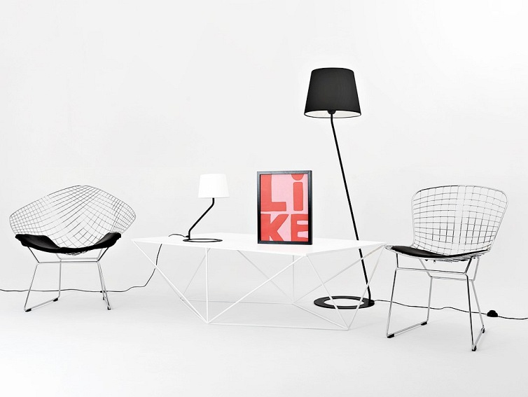 Lampa Podłogowa Shade Floor 35x50x150 Czarny