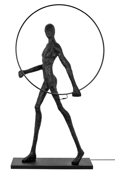 Lampa Podłogowa HUMAN Round Włókno Szklane