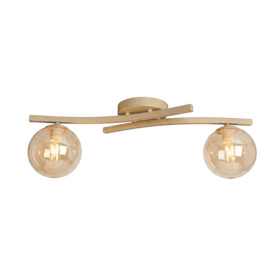 Lampa Sufitowa OPUS 2 Beżowy/Miodowy