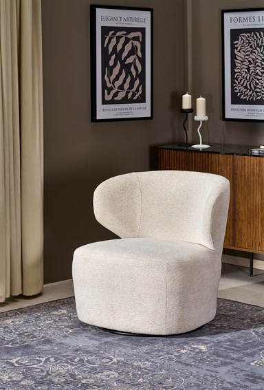 Fotel Wypoczynkowy GLEN Beżowy