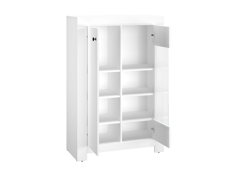 Witryna Lahti 07 42x92x140 Biały Alpejski