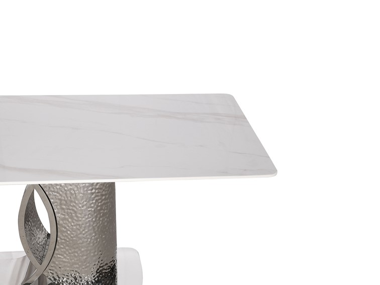 Stół MODIG M90 180x90cm Srebrny