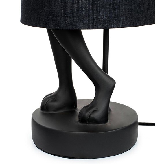 Lampa Stołowa RABBIT 68cm Czarny