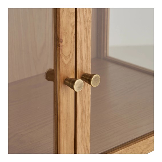 Witryna ZAMORA 90 cm Dąb