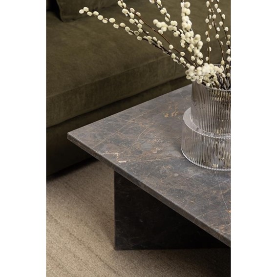 Stolik Kawowy VEGA Prostokątny Brązowy