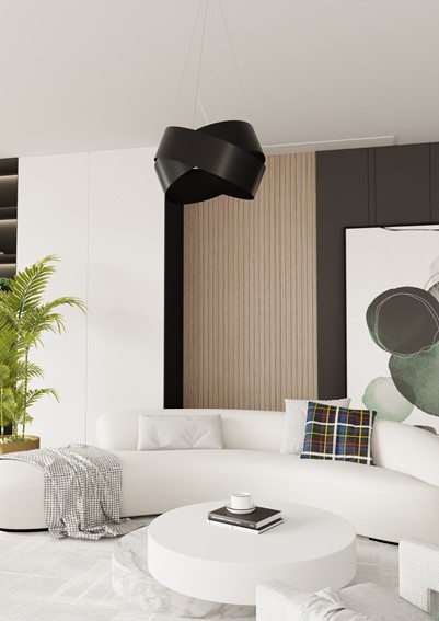 Lampa Wisząca VIENO Czarny