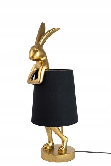 Lampa Stołowa RABBIT 50 cm Złoty/Czarna