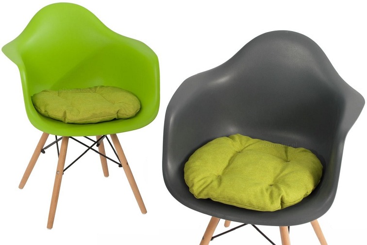 Poduszka na Krzesło KAMILA  40cm Limonkowy