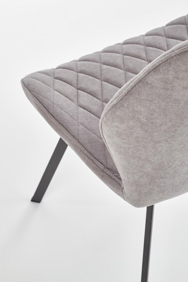 Krzesło K360 Czarny/Popielaty