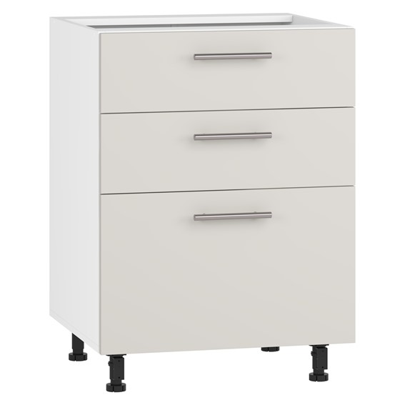 Szafka Dolna z Szufladami VENTO D3S-60/82 Kaszmir