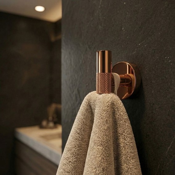 Wieszak Łazienkowy 6606 MODERN Miedź