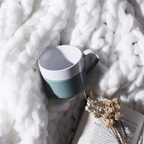 Kubek JUMELLE 330 ml Niebieski