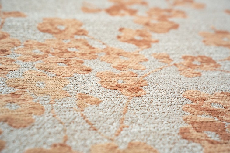 Dywan SAKURA PETAL DEW 9834 80x150 cm Beżowy/Pomarańczowy