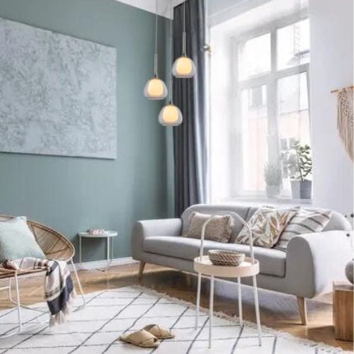 Plafon ANASTASI 3P Chromowany