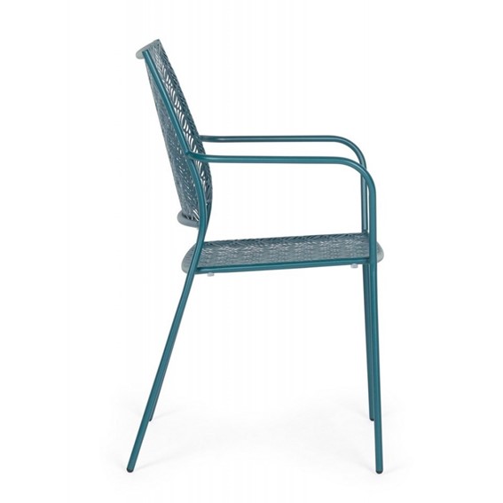 Krzesło Ogrodowe LIZETTE Niebieski