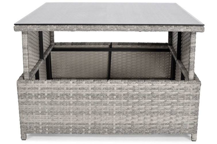 Podnoszony Stolik Ogrodowy MALAGA Szary