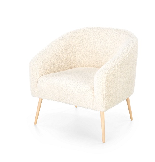 Fotel Wypoczynkowy GRIFON 2 Kremowy/Naturalny