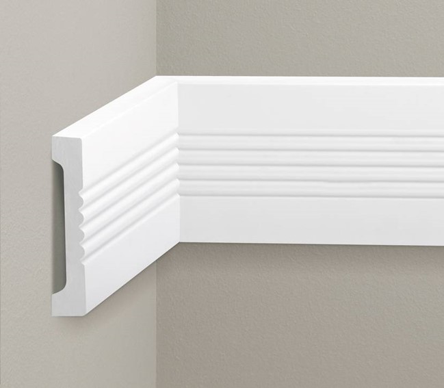 Listwa Naścienna Gładka LNG-17 240 cm Biały