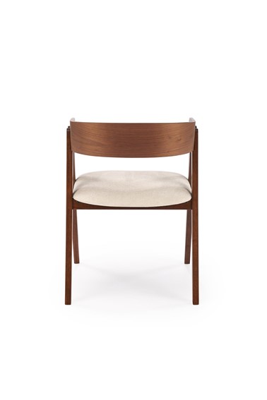 Krzesło K562 Orzechowy/Beżowy