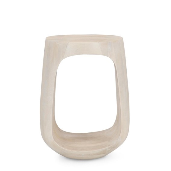 Stolik Kawowy LOPEZ Fi33cm Beżowy