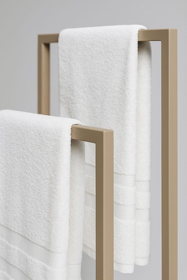 Wieszak Łazienkowy KAJA HOME KS-63 TOWEL II Beżowy