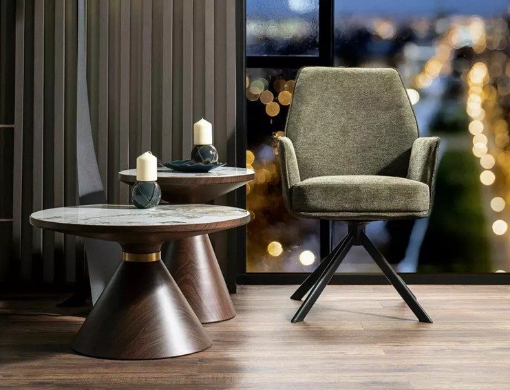 Ława NAPA A fi70 Brąz/Biały Połysk