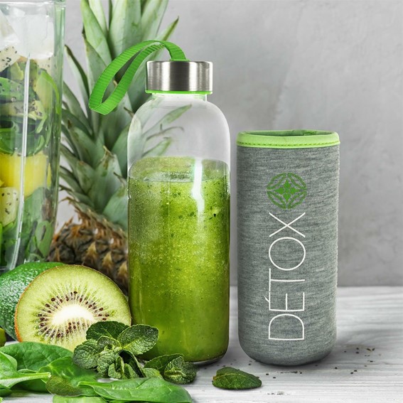 Butelka z Neoprenowym Pokrowcem 400ml Niebieski