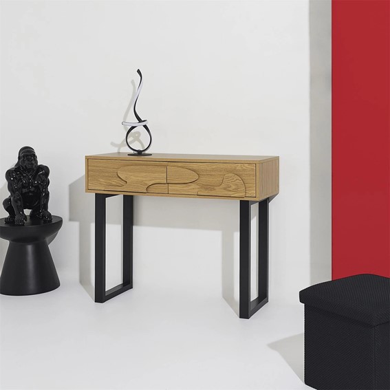 Konsola Calypso Dąb/Czarny