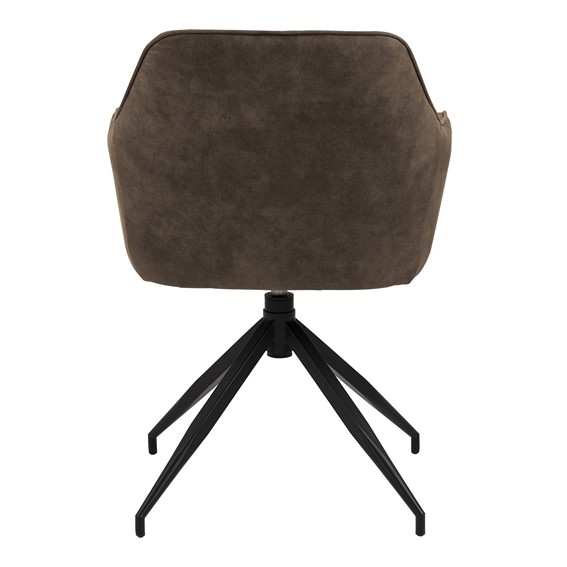 Krzesło Obrotowe BRENDA Brązowy