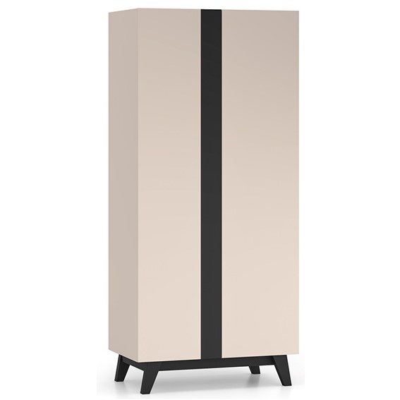 Szafa FRESHION 01 Cashmere/Czarny