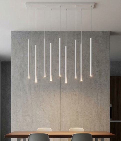 Lampa Wisząca SELTER 9 Szary