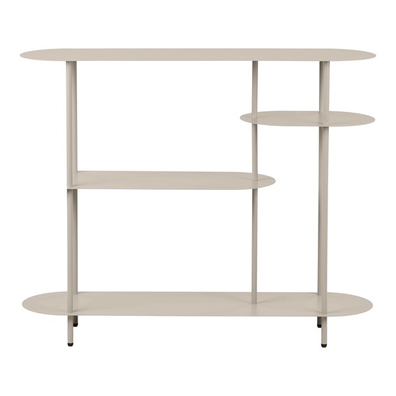 Regał RIETI 118cm Beżowy