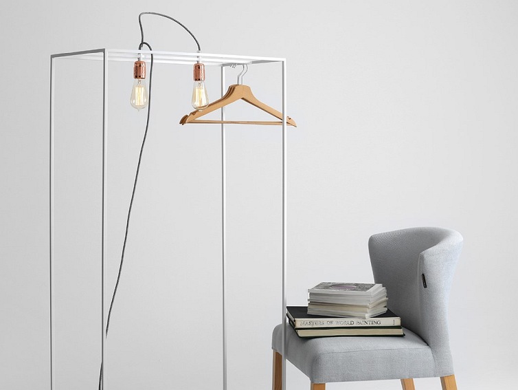 Lampa Podłogowa METRIC FLOOR M Biały