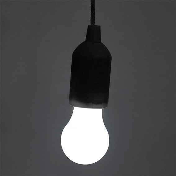 Lampa Wisząca Żarówka Czarny