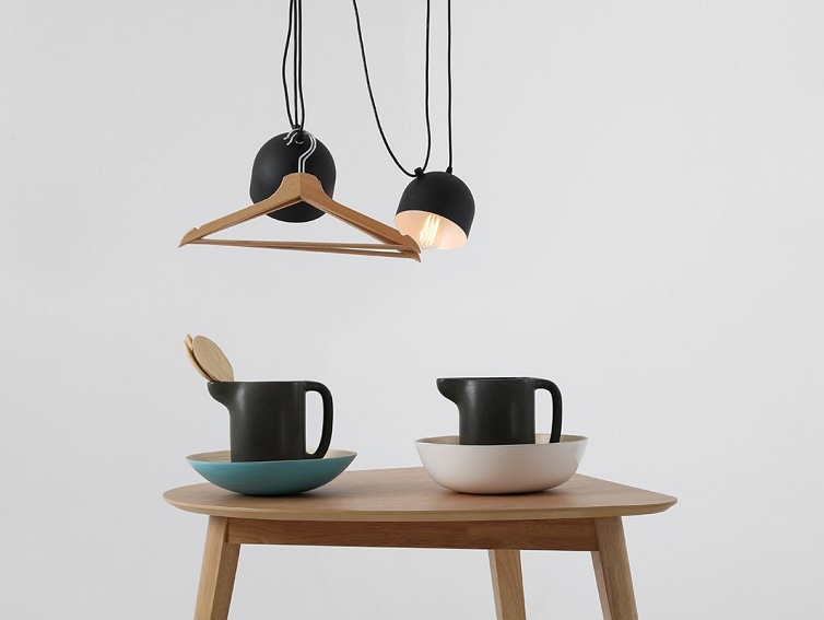 Lampa wisząca POPO 2 – czarny