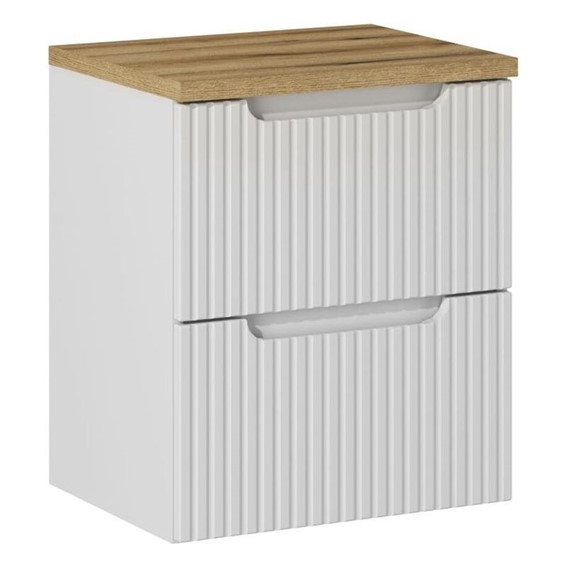 Zestaw Meblowy NOVA 50cm Biały/Dąb