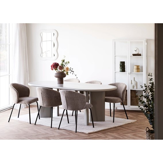 Lustro BOSARO 80x54cm Biały
